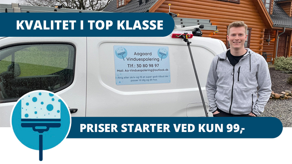 Vores priser på vinduespolering